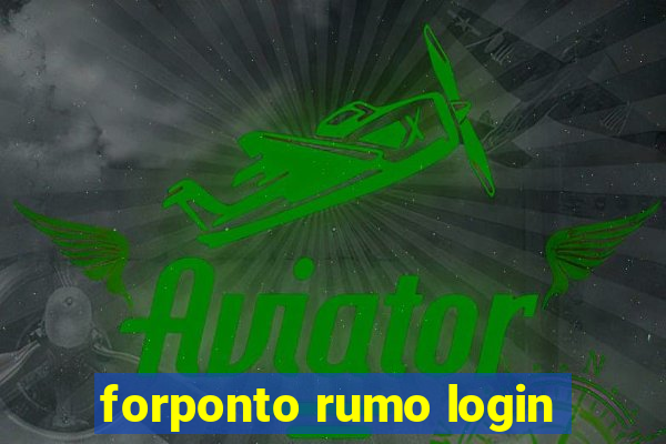 forponto rumo login